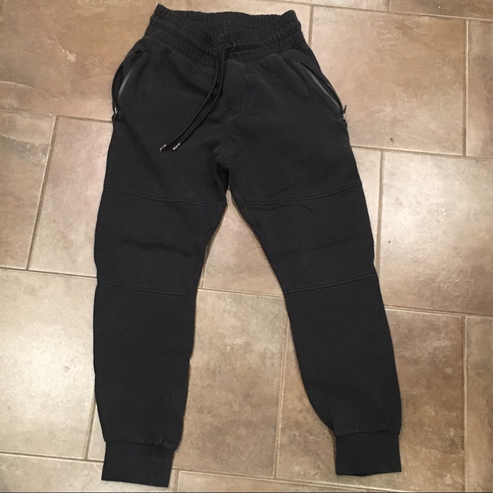Black Jogger Sweatpants